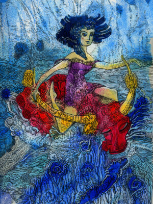 Rusanovska Art Monotype Ink Europe 2012