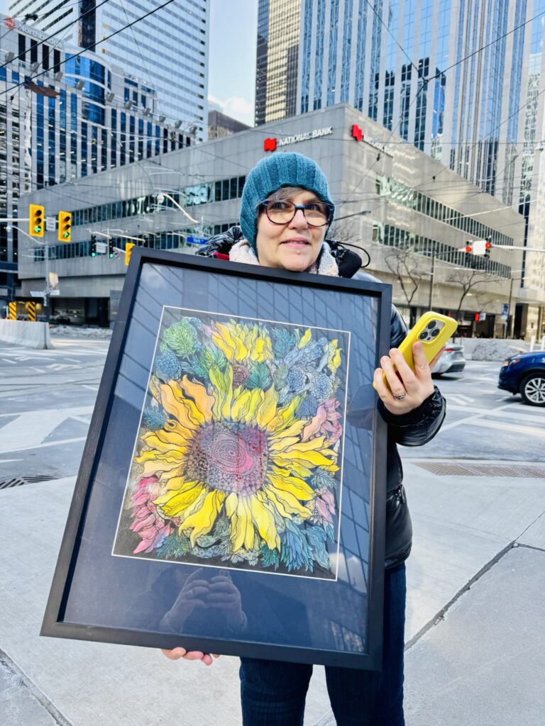Blazing Sunflower in Toronto